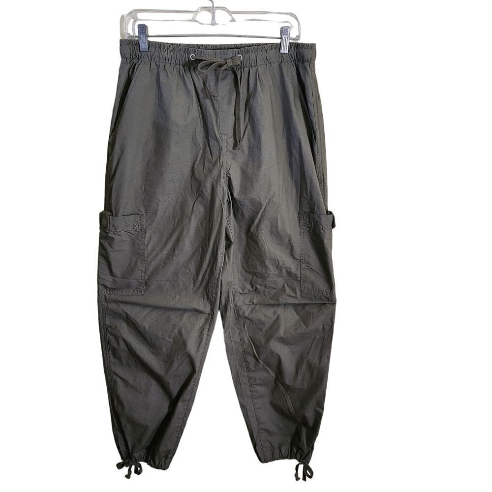 Hunter & Brown Army Green Cargo Jogger Pants Size L